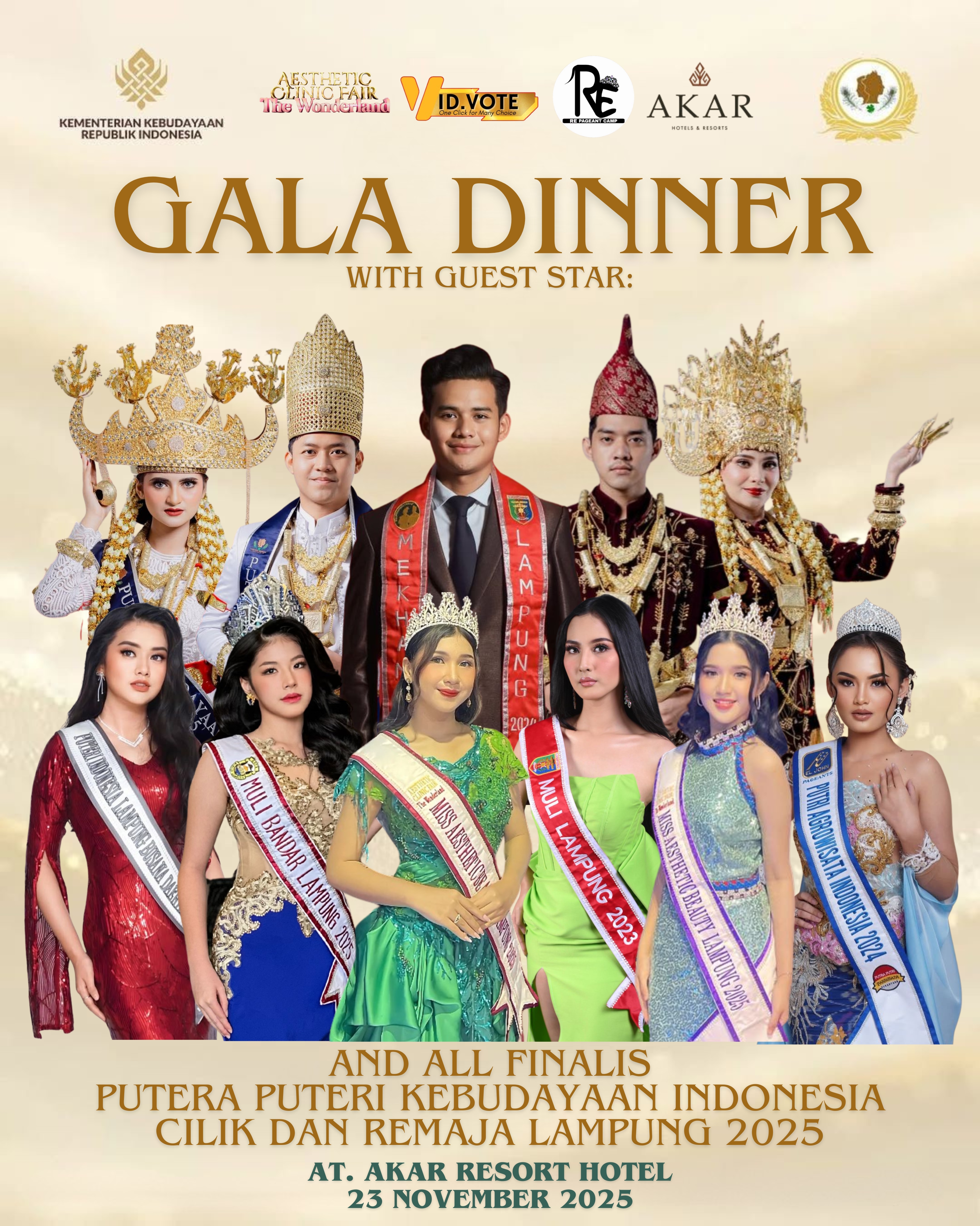 GALA DINNER PPKI CILIK & REMAJA LAMPUNG 2025
