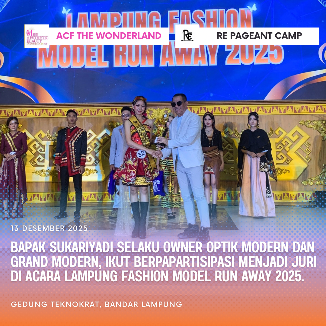 FASHION MODEL LAMPUNG RUN AWAY