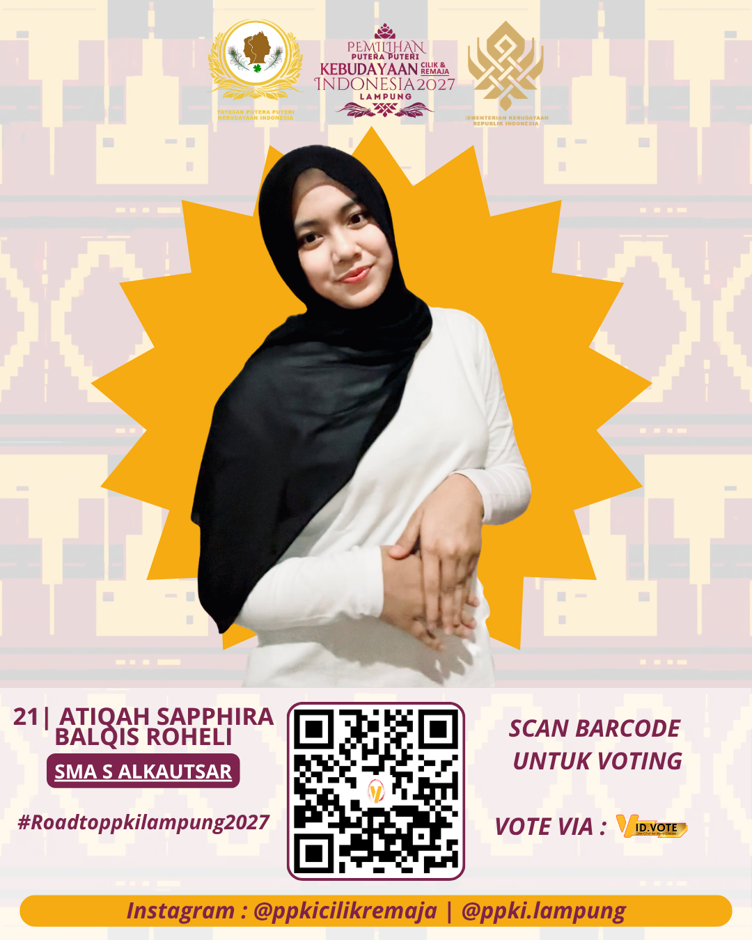 Poster acara 