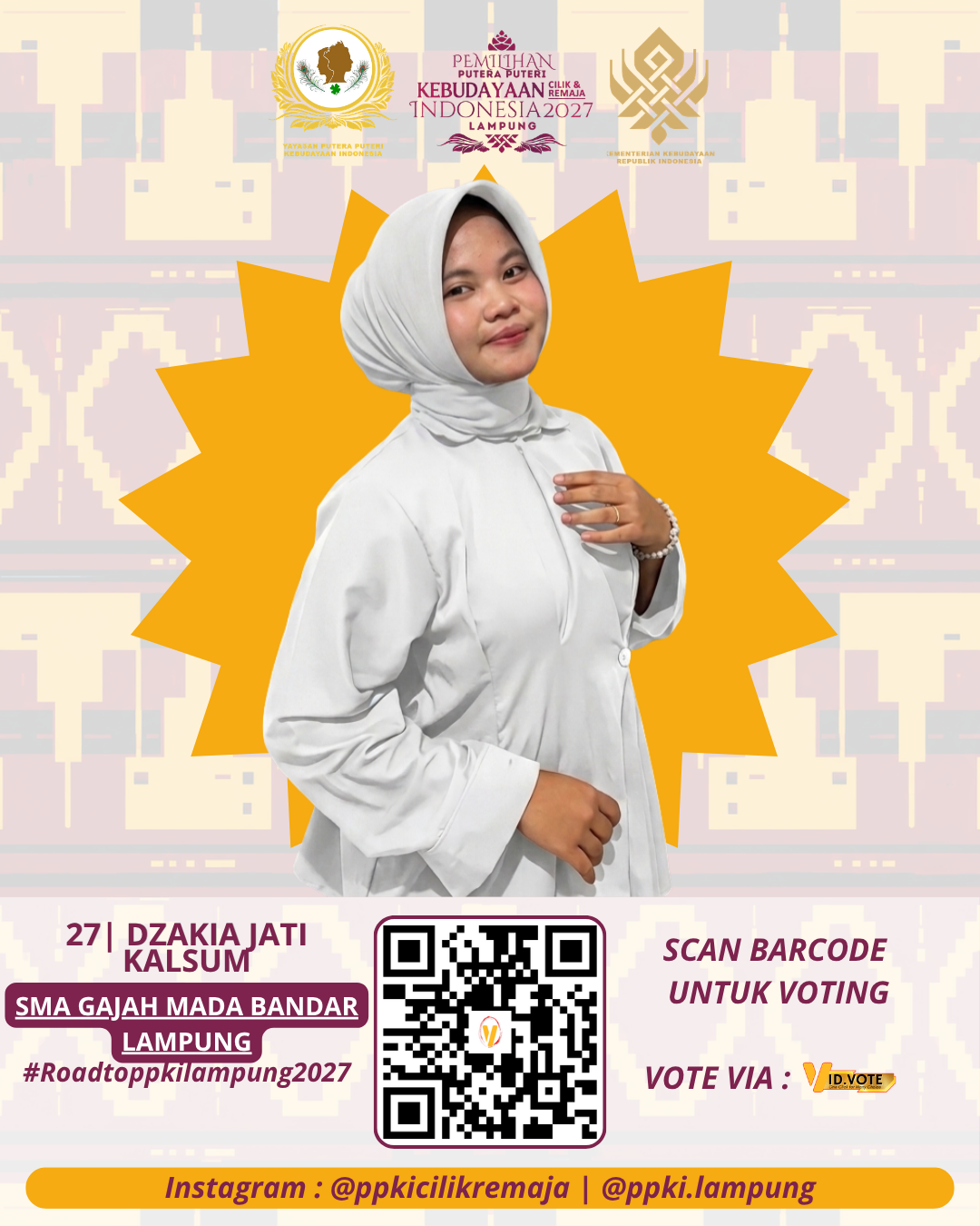 Poster acara 