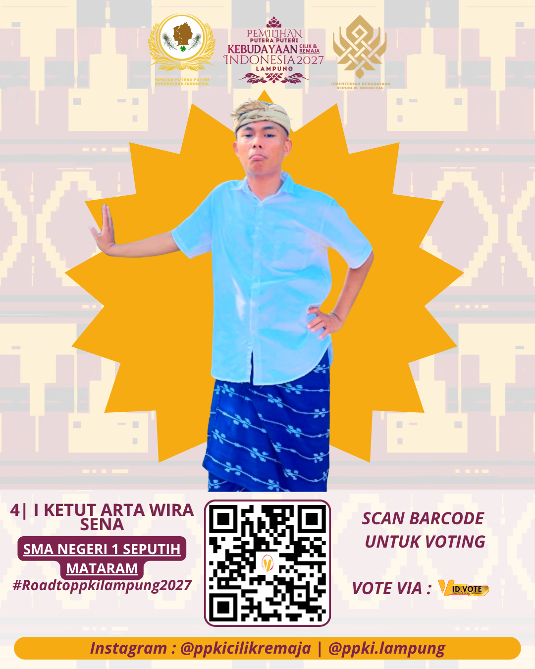 Poster acara 
