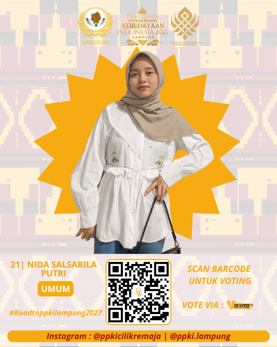 Poster acara 