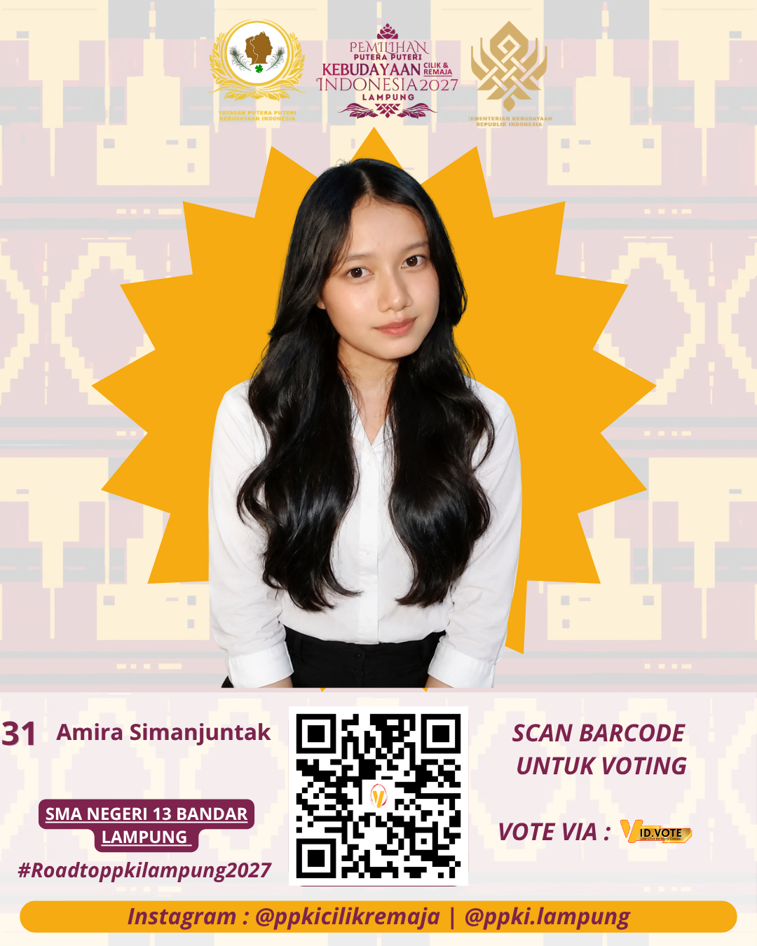 Poster acara 