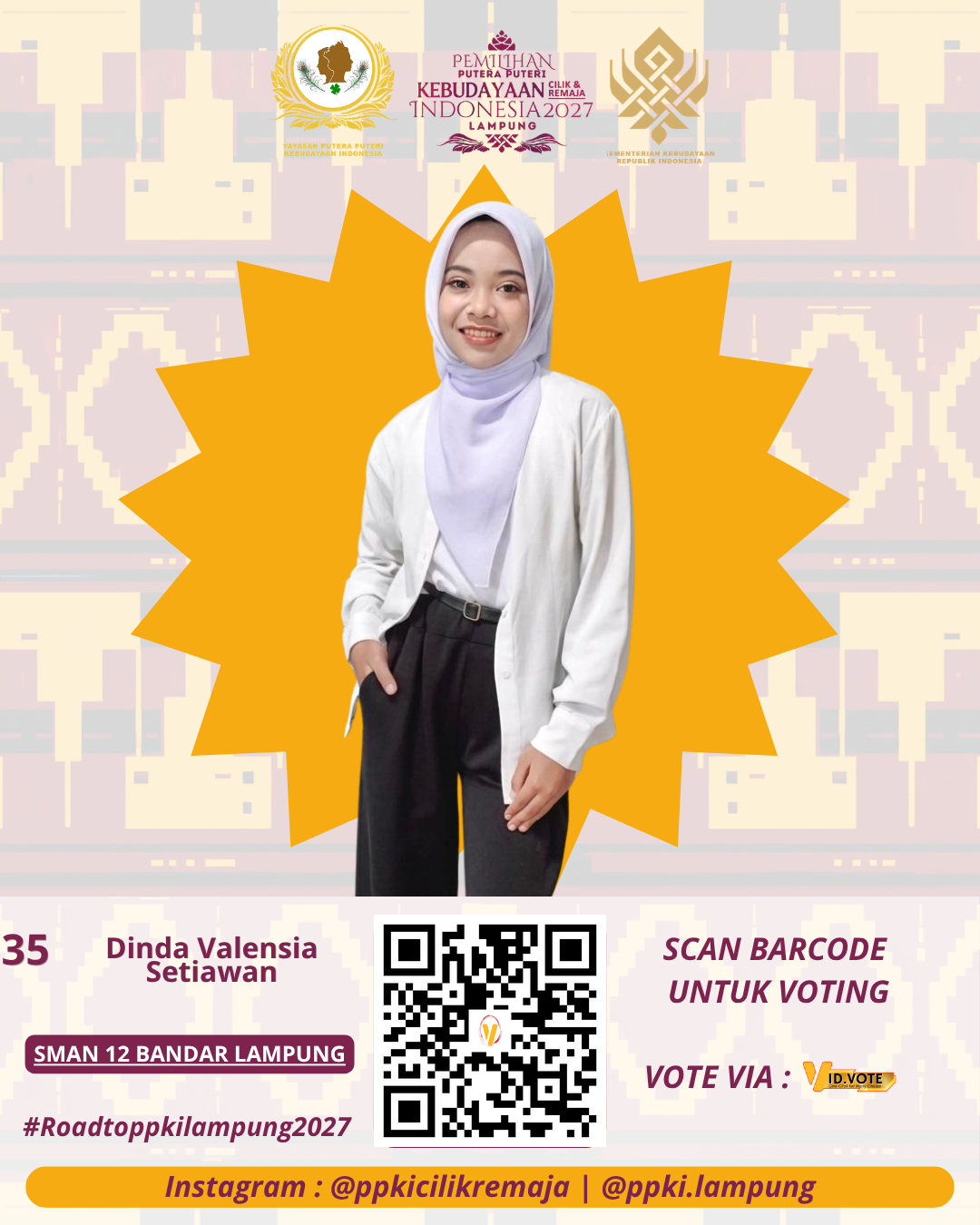 Poster acara 
