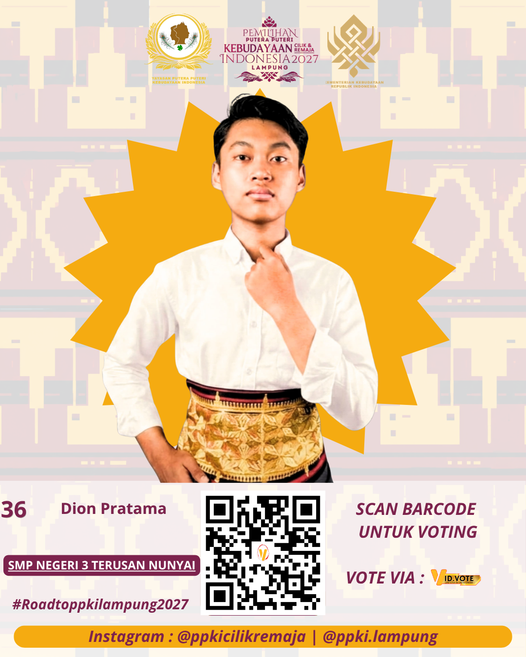 Poster acara 