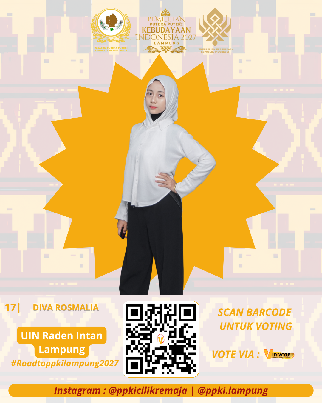 Poster acara 