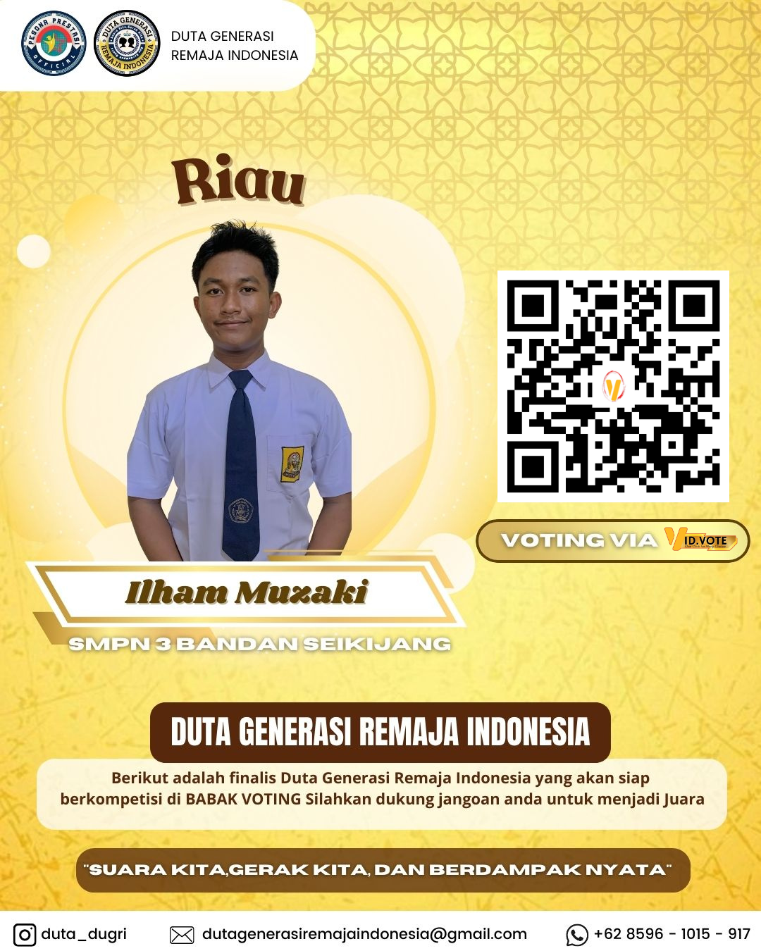 Poster acara 