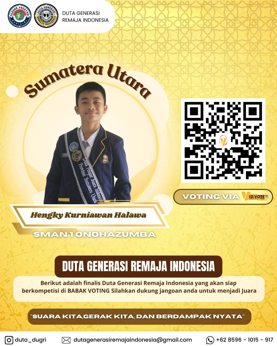 Poster acara 