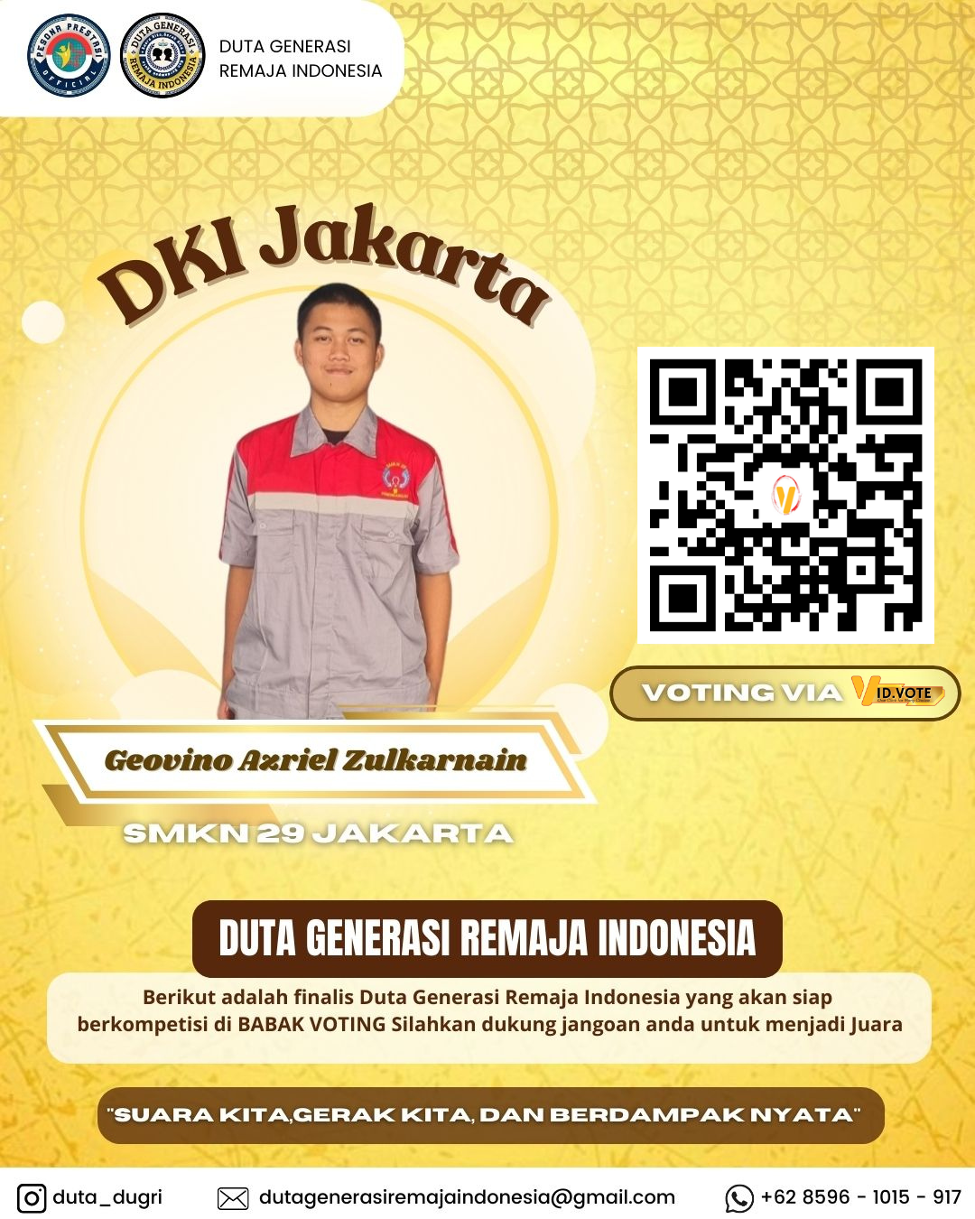 Poster acara 