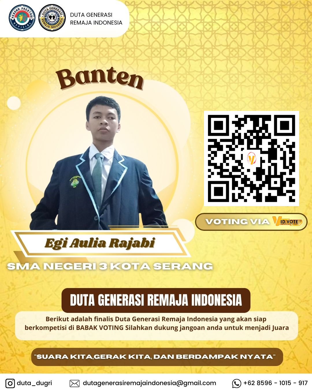 Poster acara 