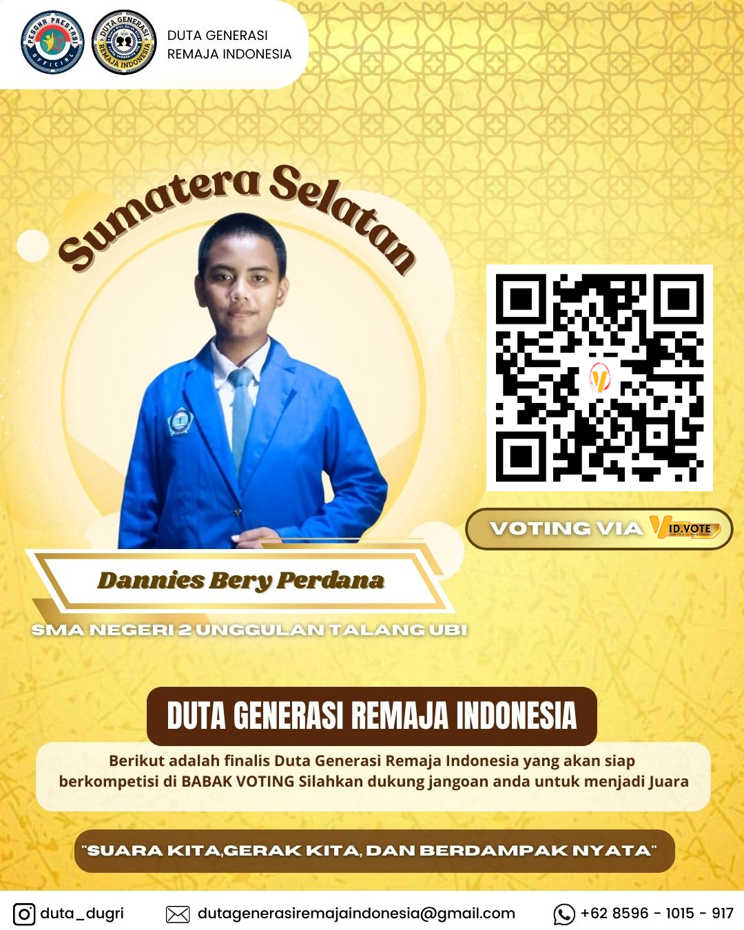 Poster acara 