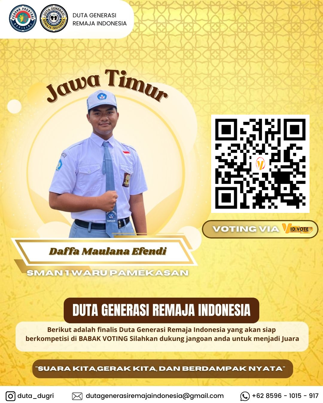 Poster acara 
