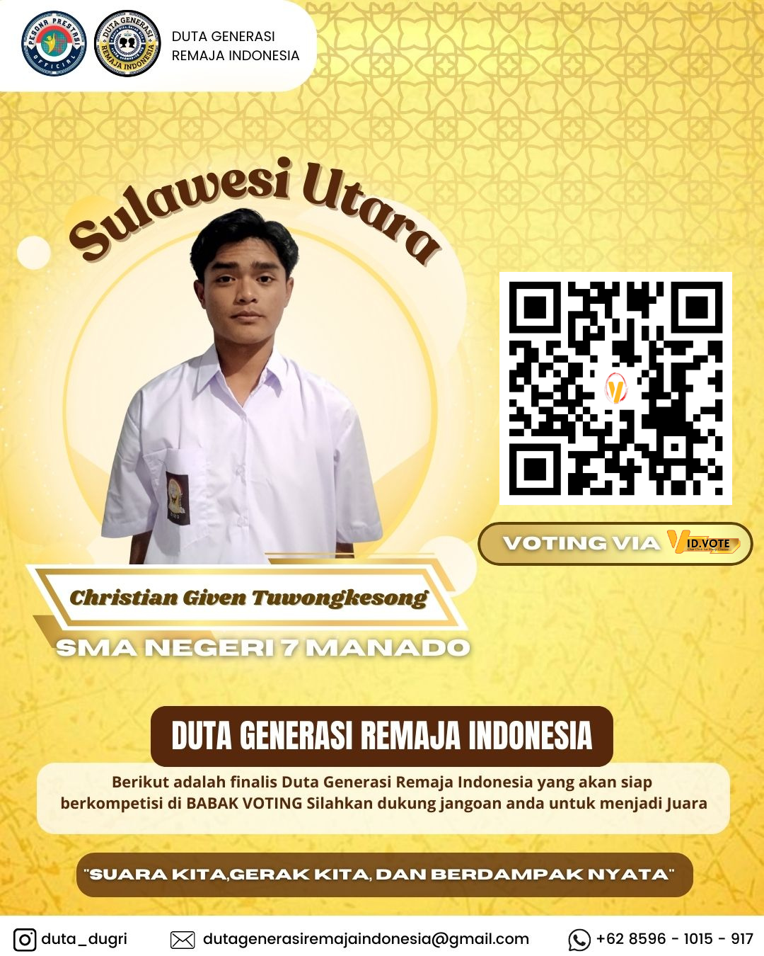 Poster acara 
