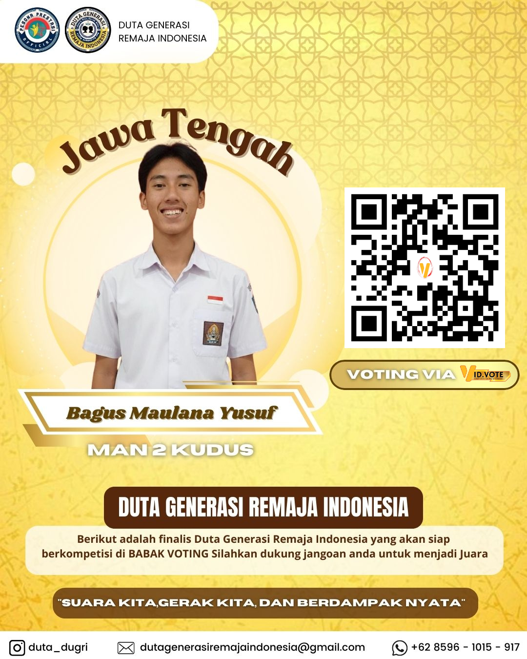 Poster acara 