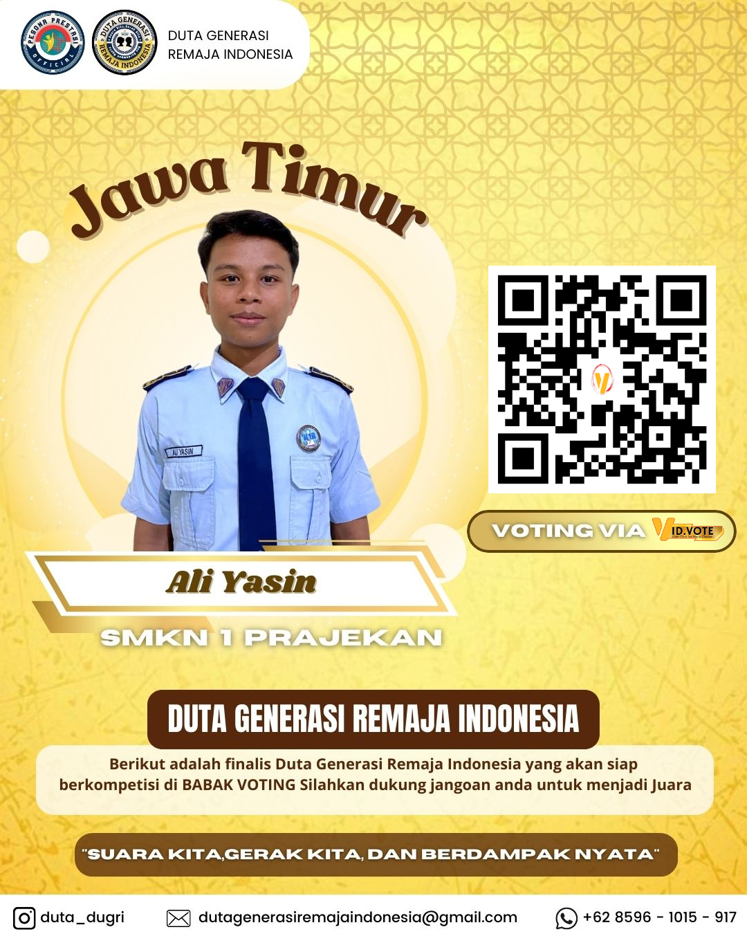 Poster acara 