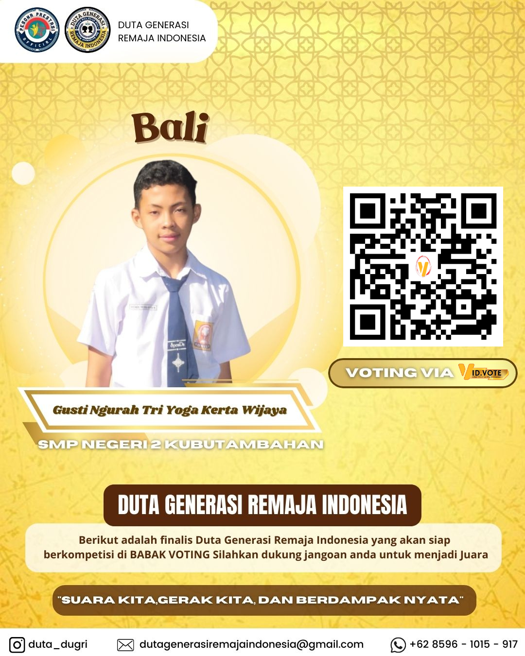 Poster acara 