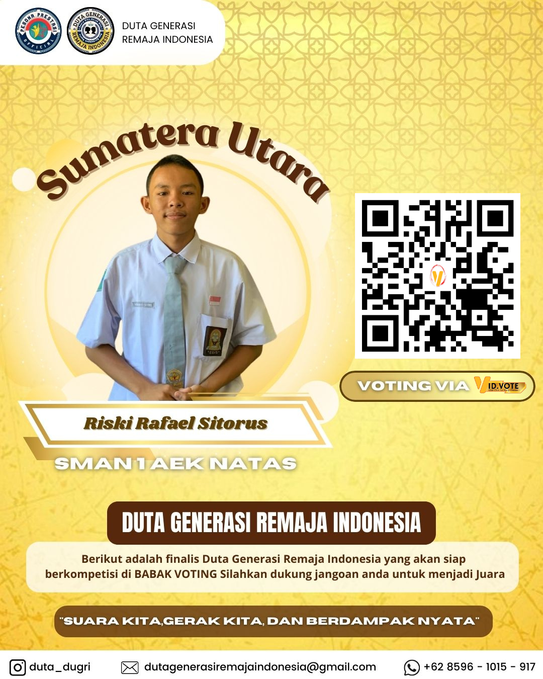 Poster acara 