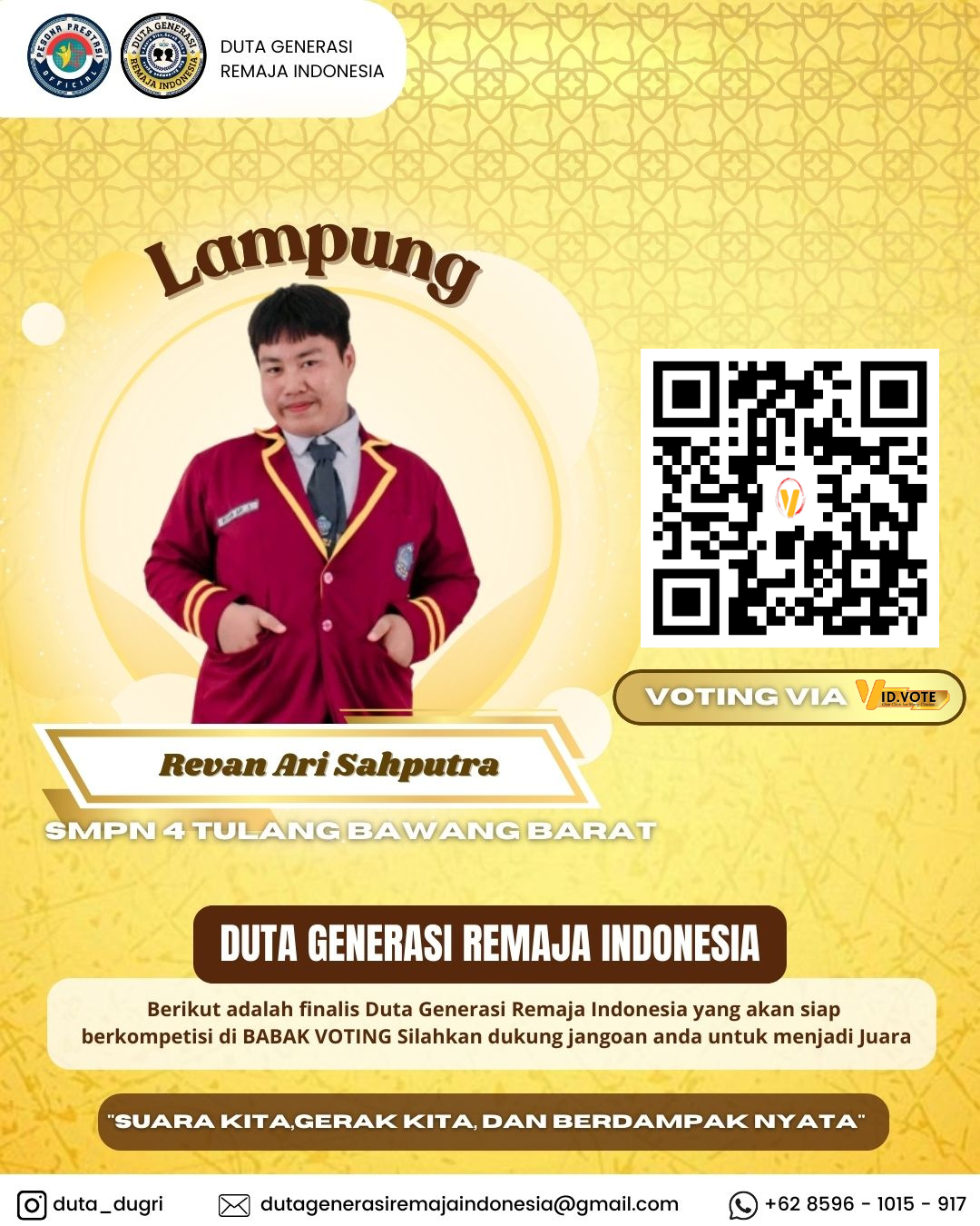 Poster acara 
