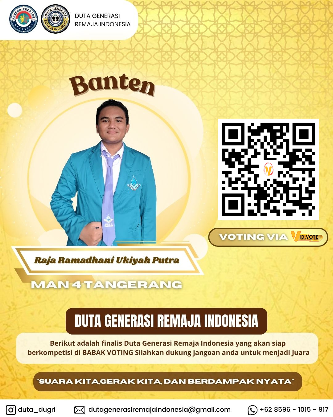 Poster acara 