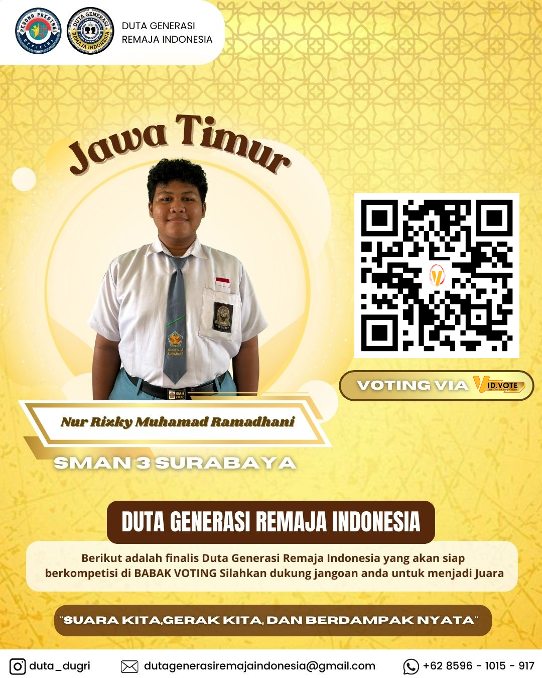 Poster acara 
