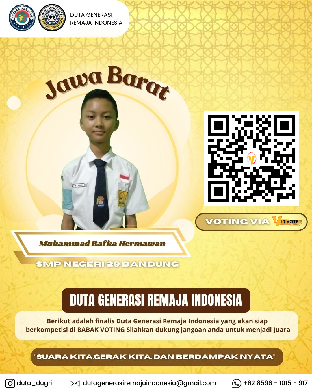 Poster acara 