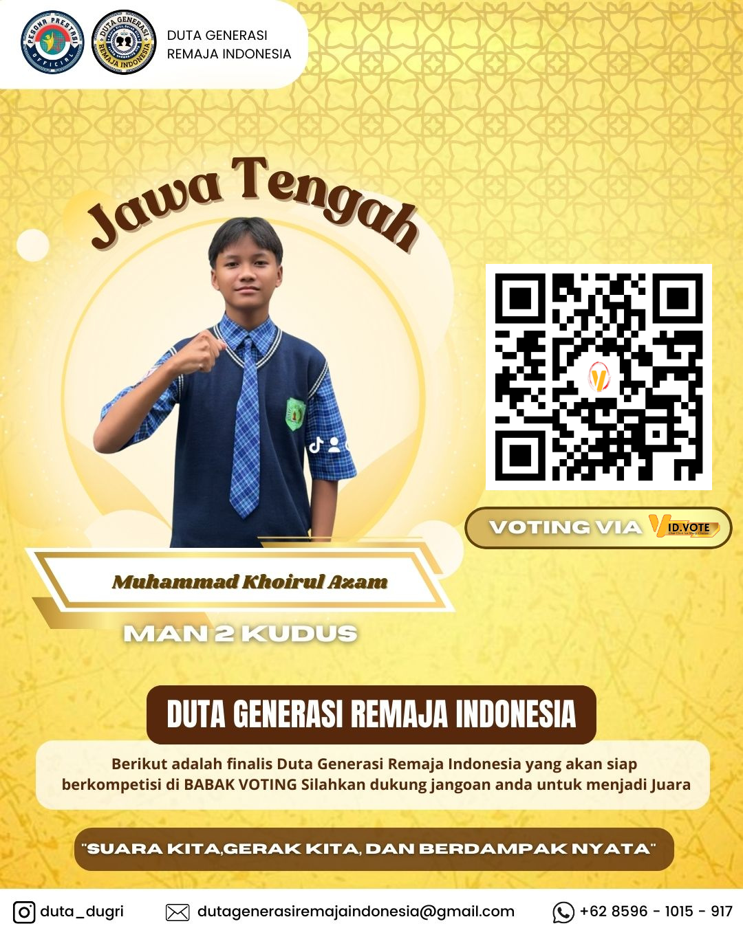 Poster acara 
