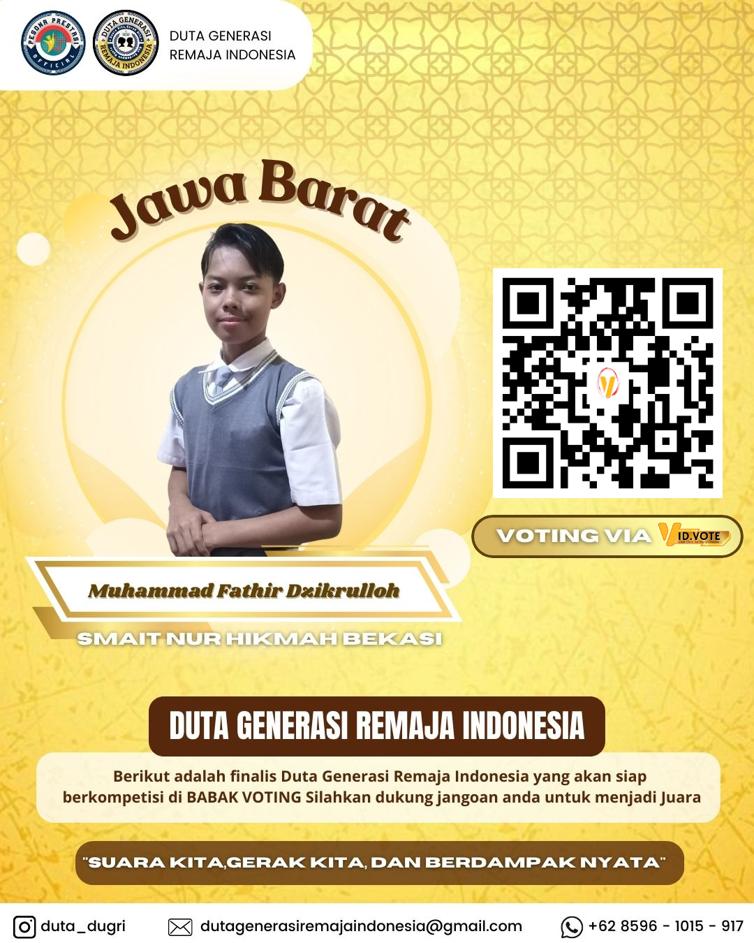 Poster acara 