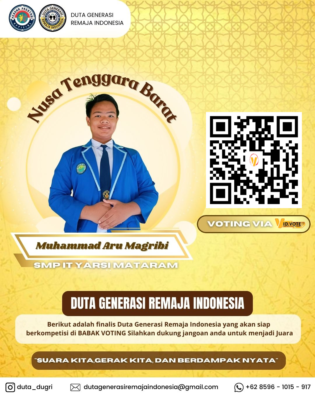 Poster acara 