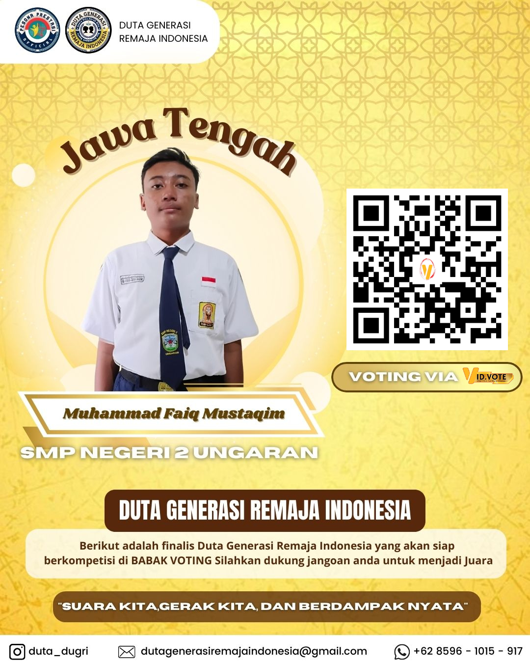 Poster acara 