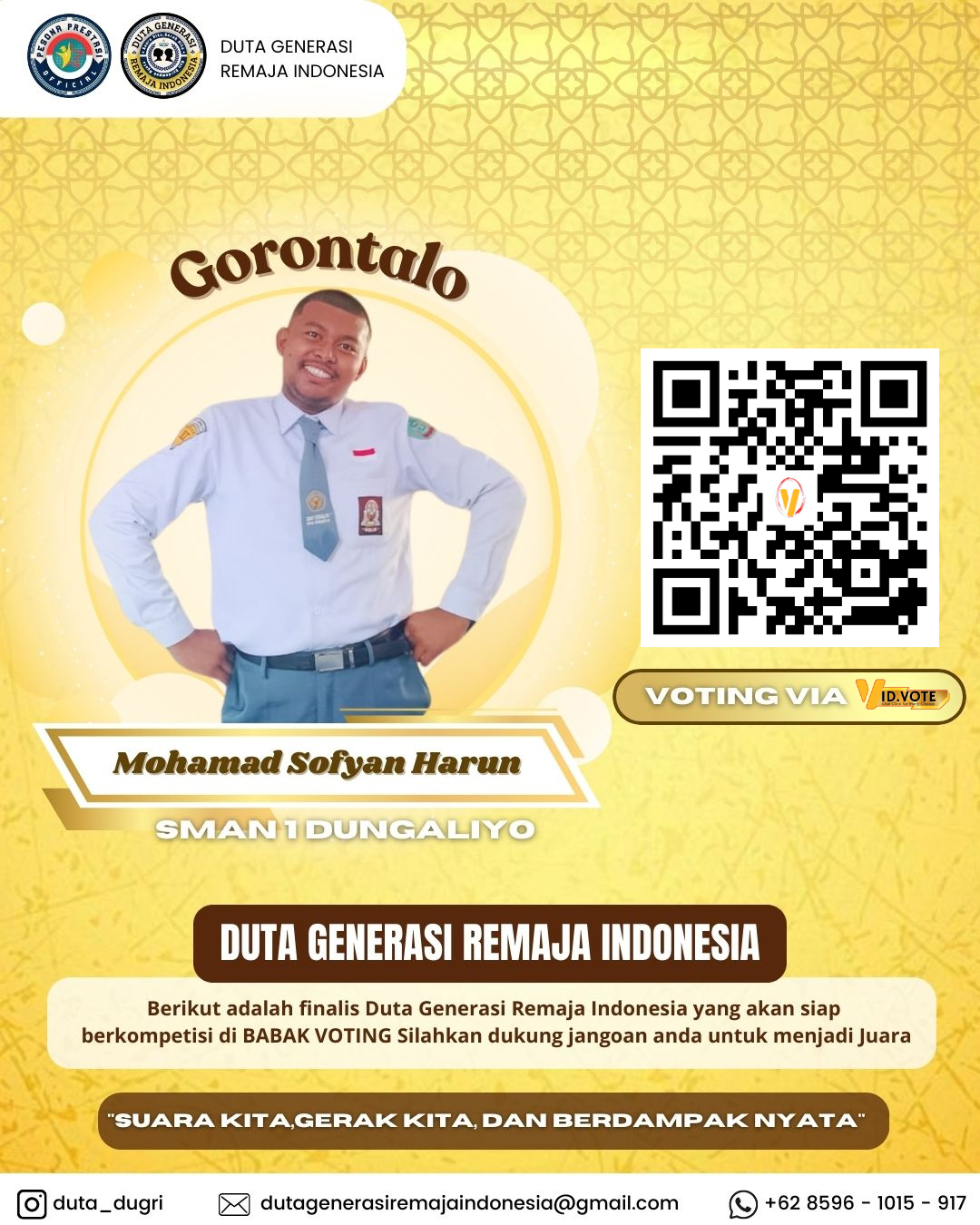 Poster acara 