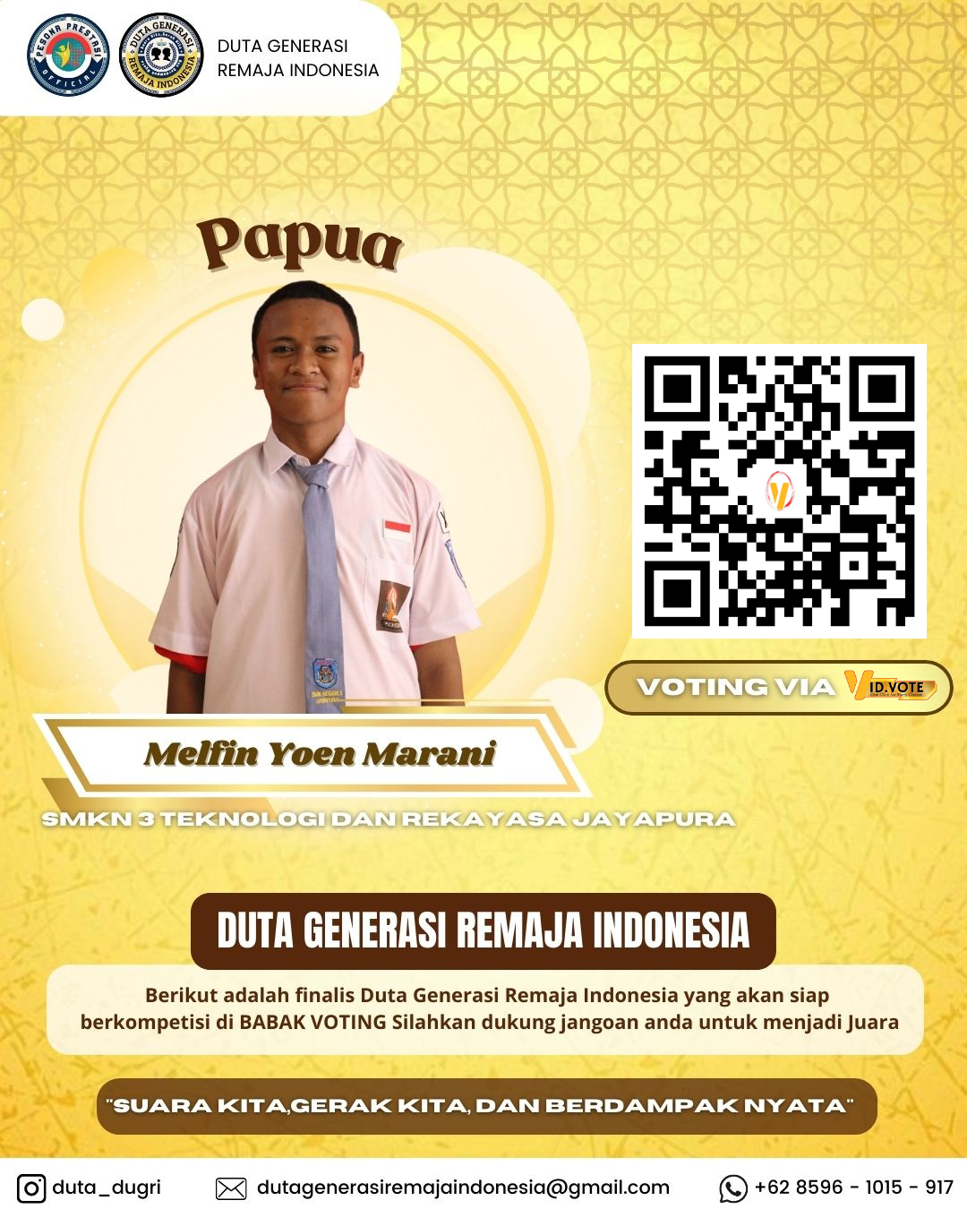 Poster acara 