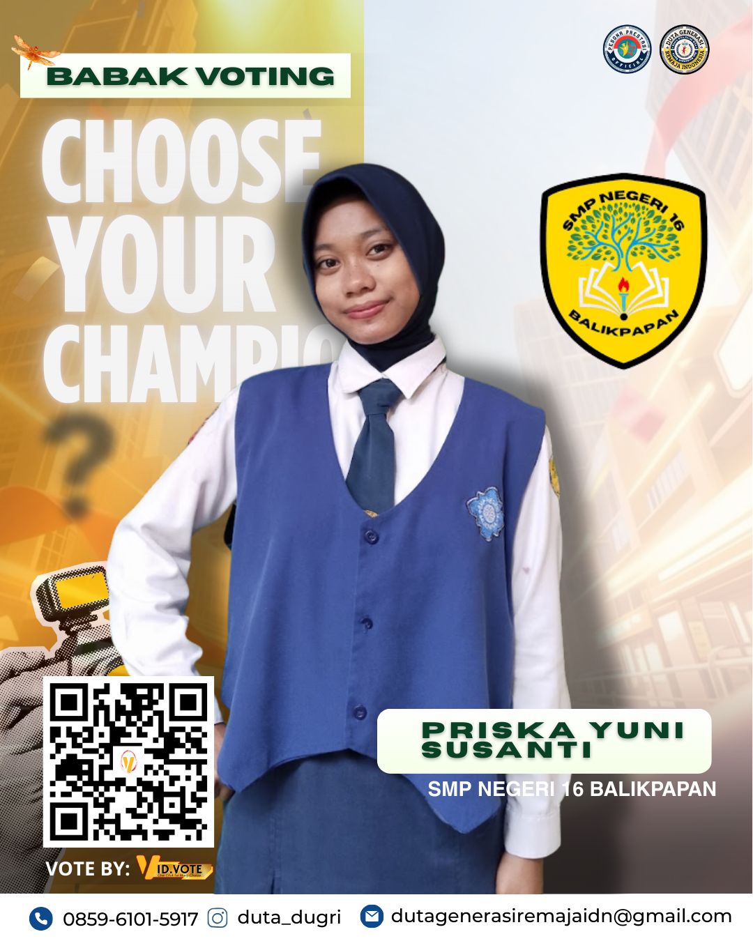 Poster acara 