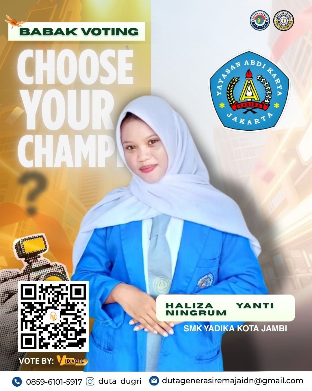 Poster acara 