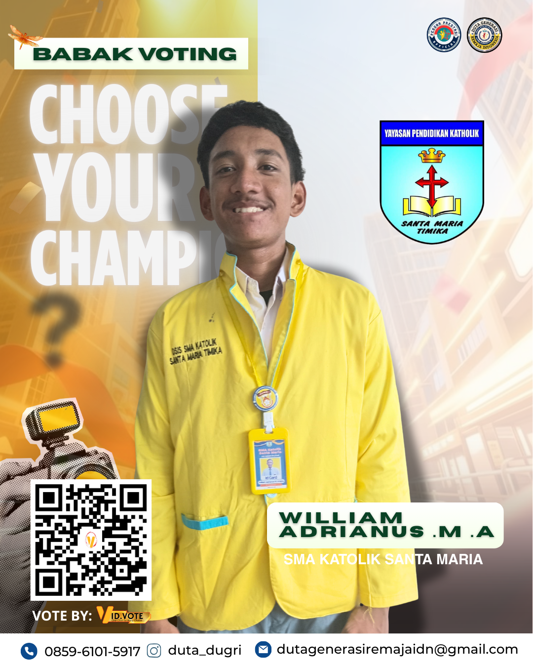 Poster acara 