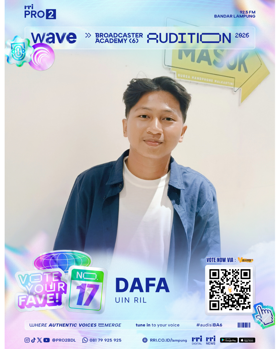 Poster acara 