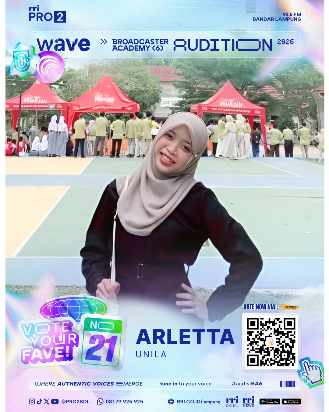 Poster acara 