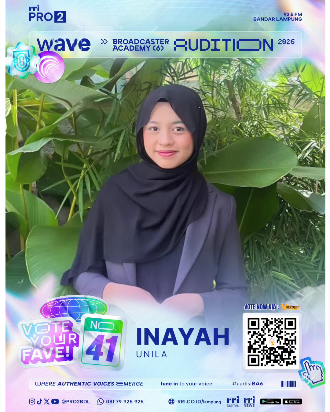 Poster acara 