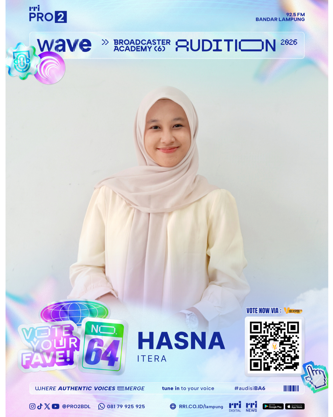 Poster acara 