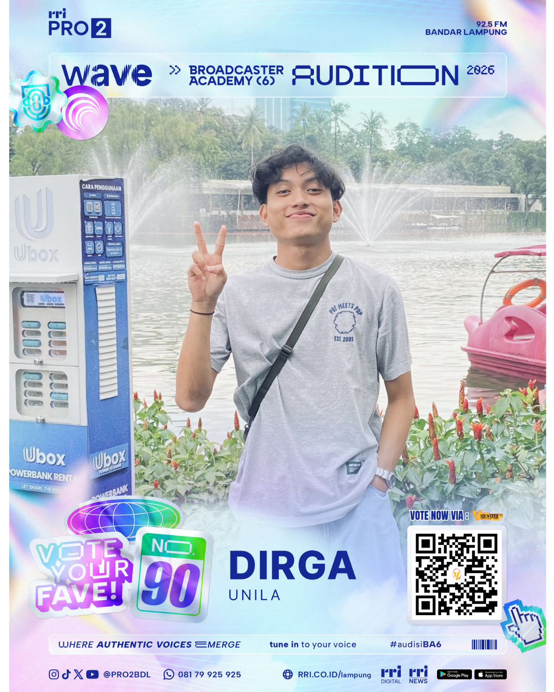Poster acara 
