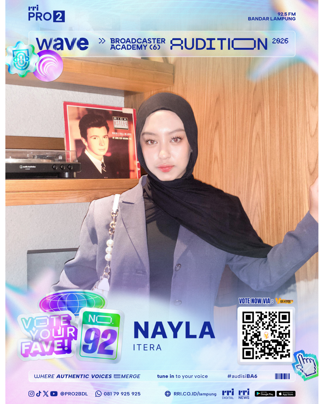 Poster acara 
