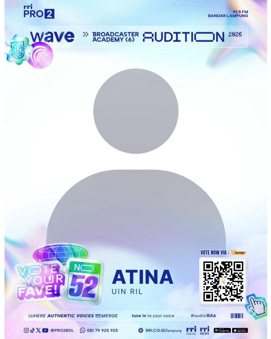 Poster acara 