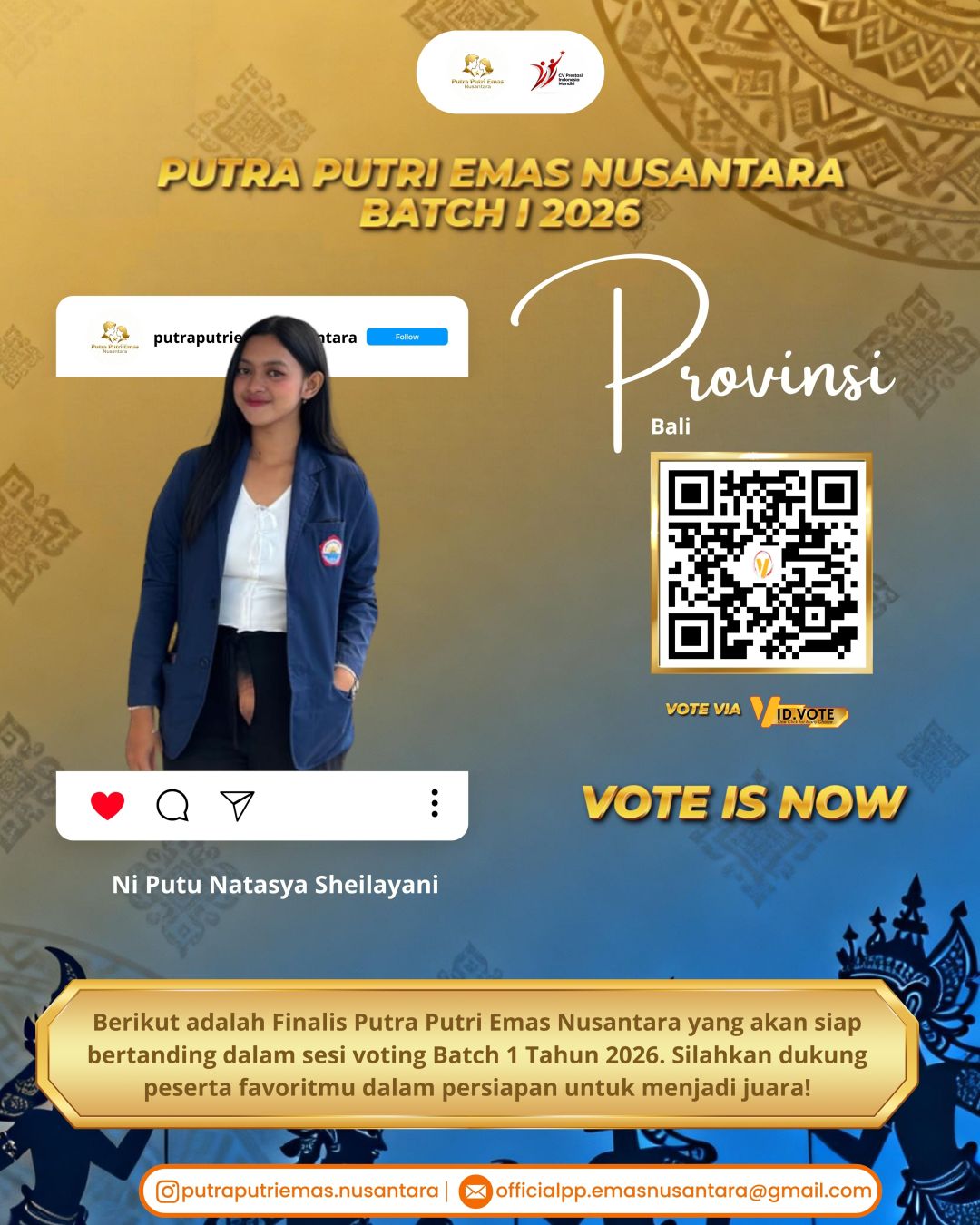 Poster acara 