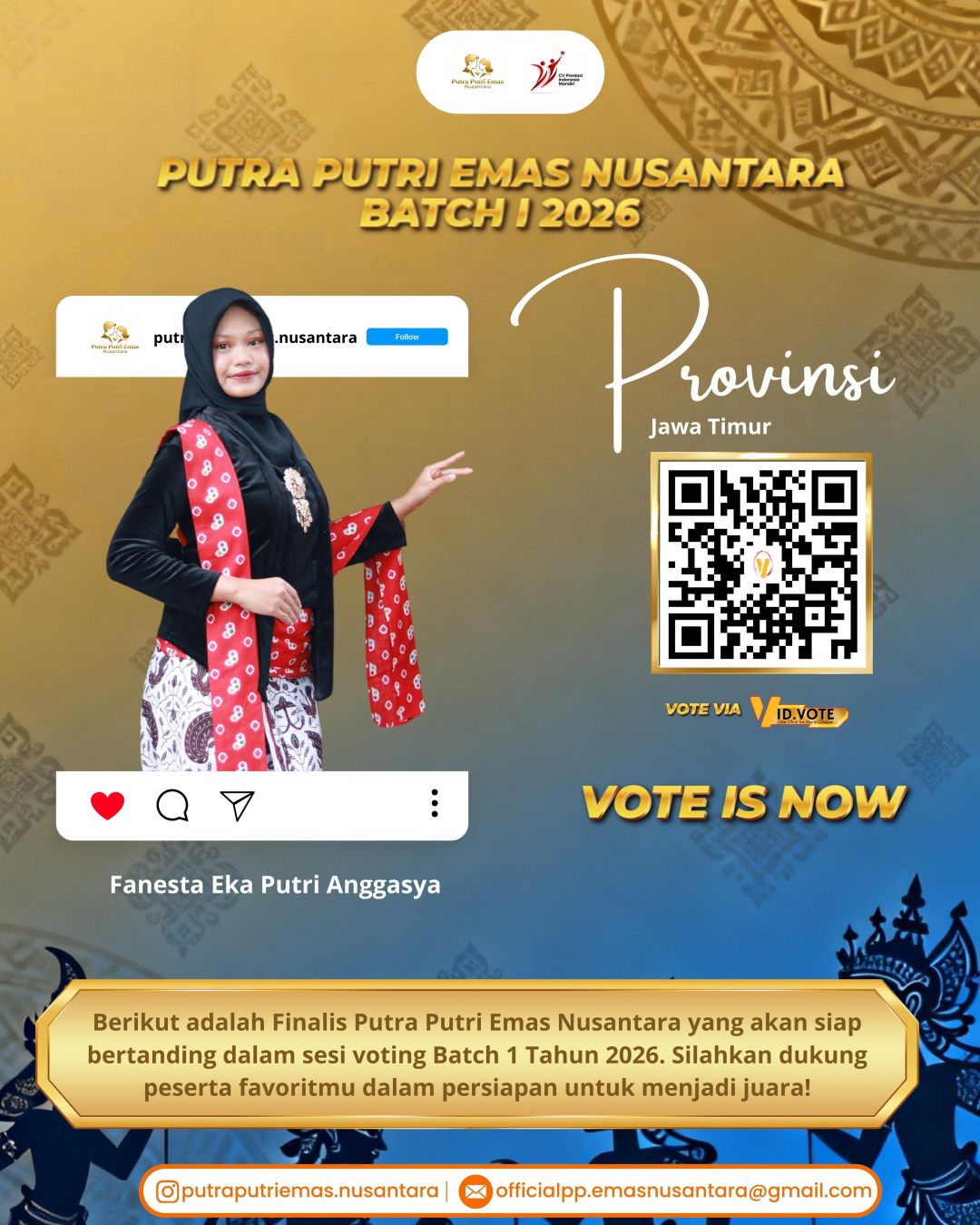 Poster acara 