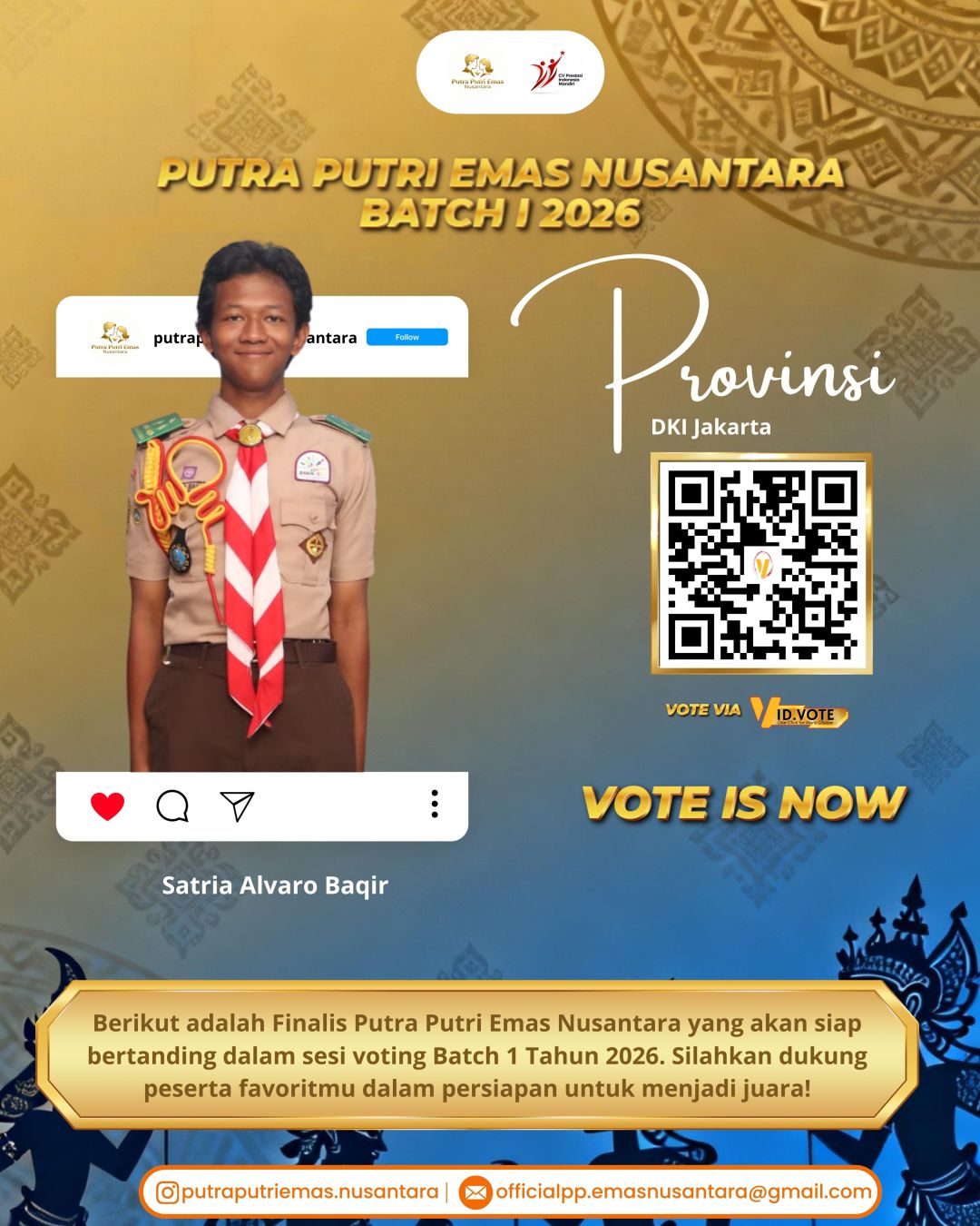 Poster acara 