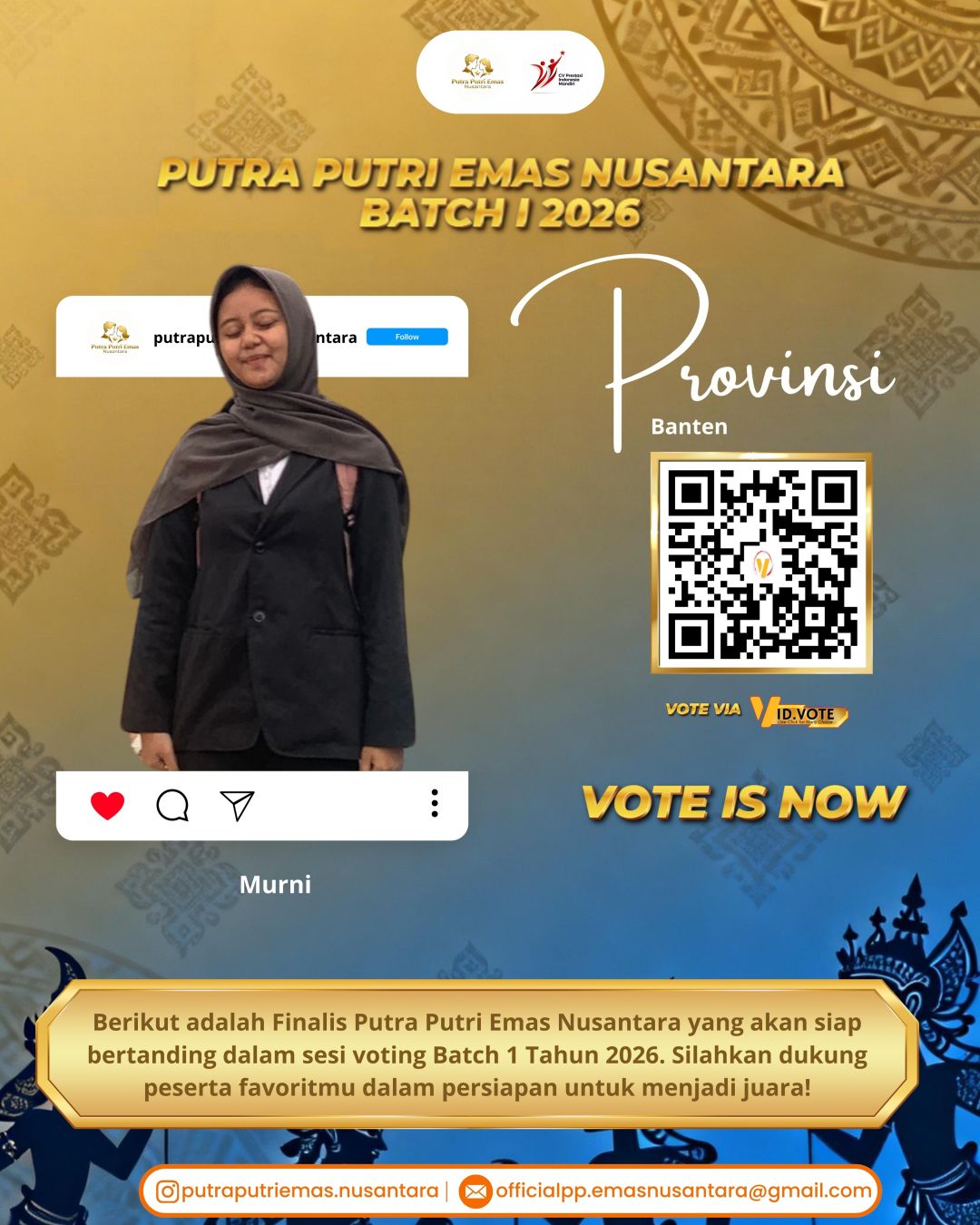 Poster acara 