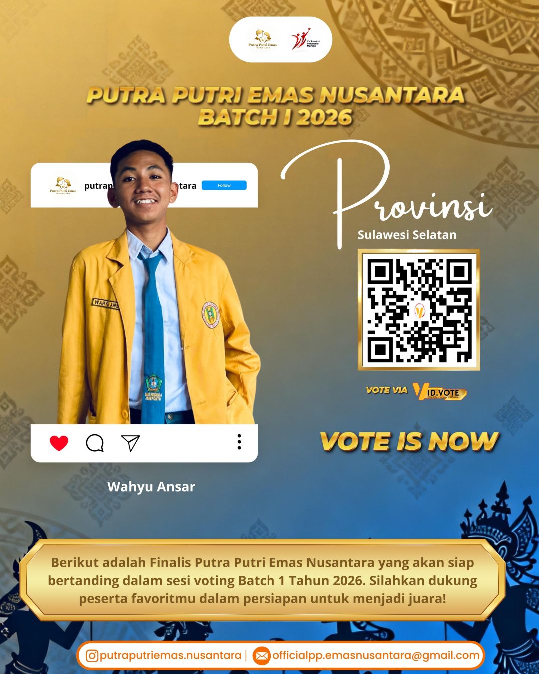 Poster acara 