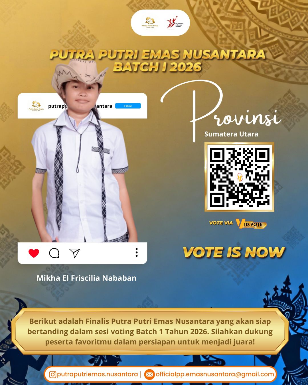 Poster acara 