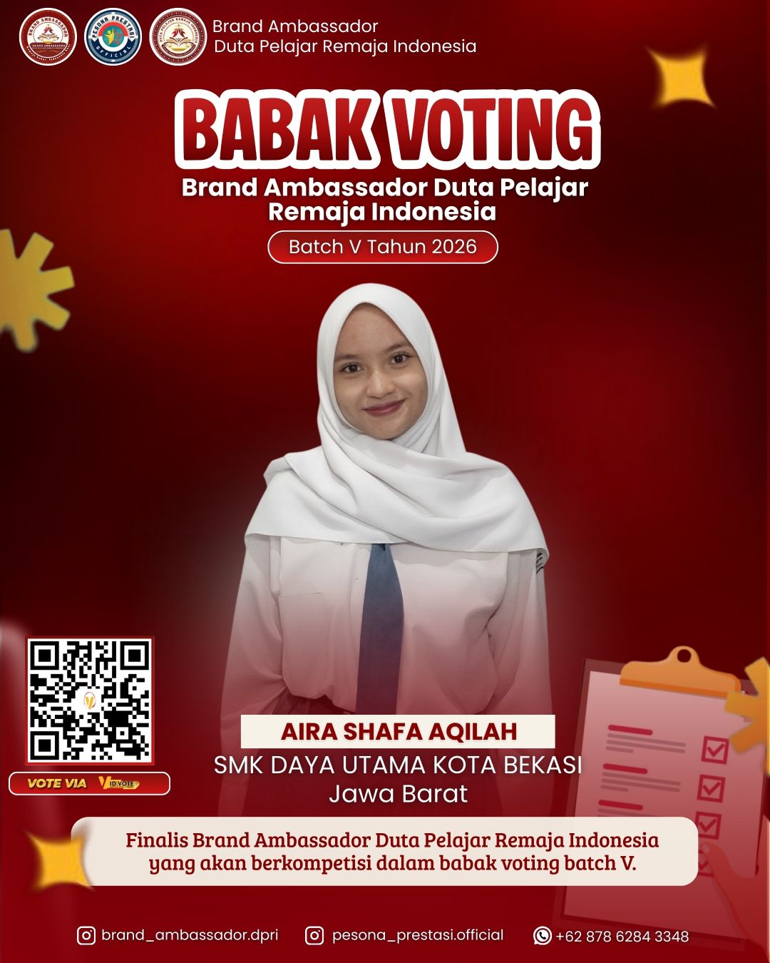 Poster acara 