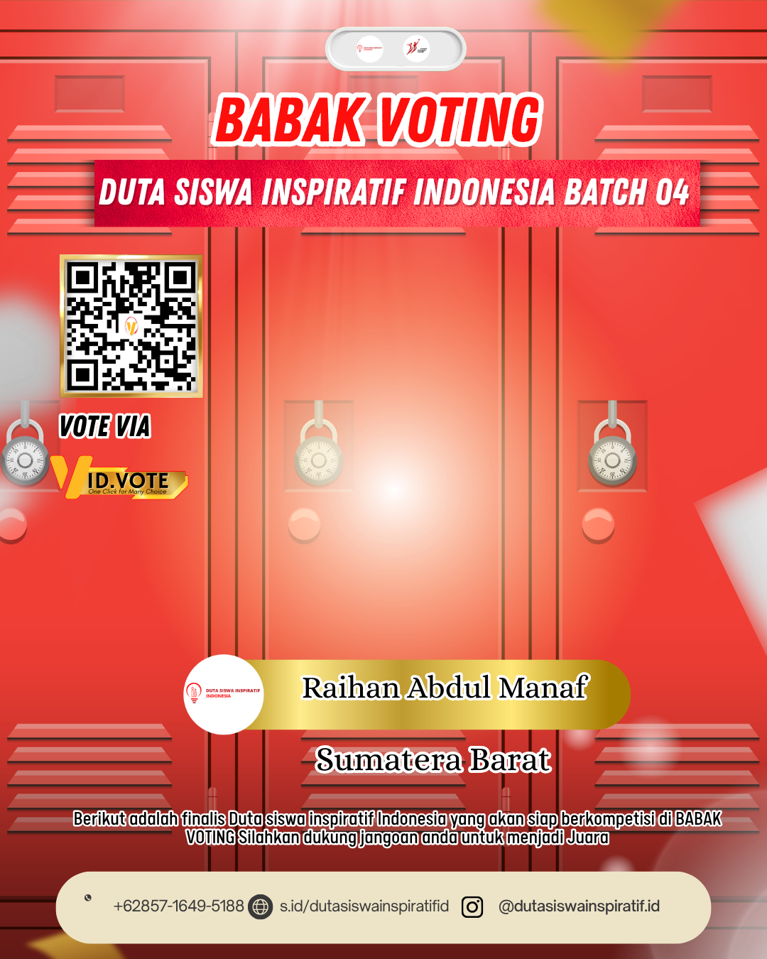 Poster acara 