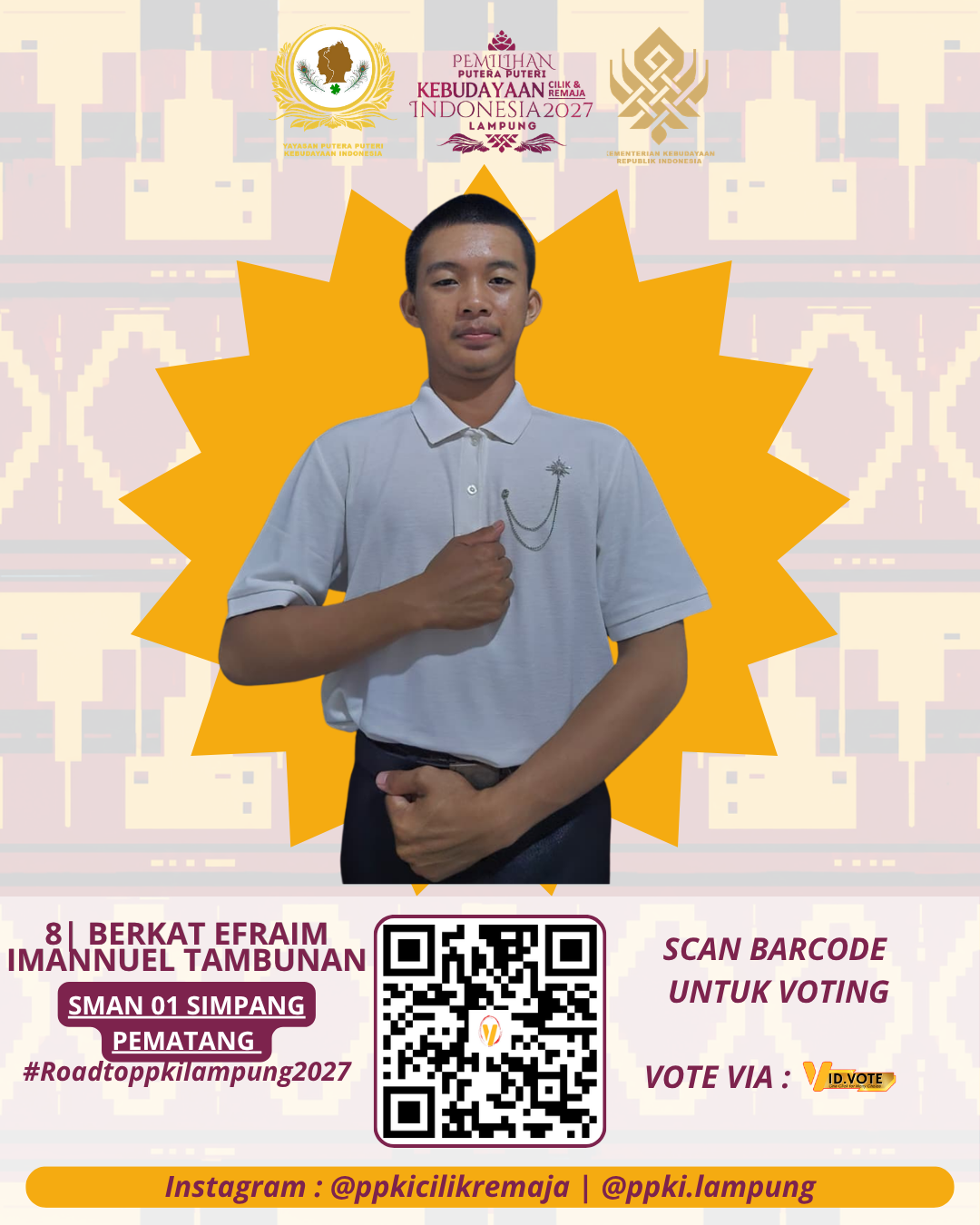 Poster acara 